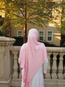 Bamboo Cloud Jersey Hijab- Petal