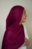 Premium Modal Hijab- Mulberry