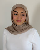 Premium Modal Hijab- Dune