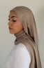 Premium Modal Hijab- Dune