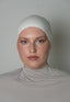 Bamboo Jersey Tie-Back Undercap- Pearl