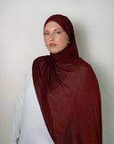 Sienna Premium Modal Hijab + Mocha Bamboo Jersey Undercap