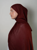 Sienna Premium Modal Hijab + Mocha Bamboo Jersey Undercap