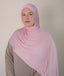 Bamboo Cloud Jersey Hijab- Petal