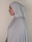 Bamboo Cloud Jersey Hijab- Cloud