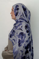 Lavender Bloom Modal Hijab