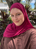 Premium Modal Hijab- Mulberry
